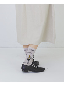 【congés payés】ichiro yamaguciコラボソックス 詳細画像 ブラック 3