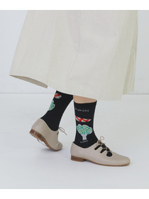 【congés payés】ichiro yamaguciコラボソックス 詳細画像 ブラック 7