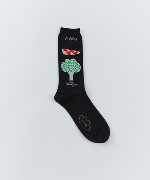 【congés payés】ichiro yamaguciコラボソックス 詳細画像 ブラック 1