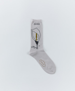 【congés payés】ichiro yamaguciコラボソックス 詳細画像 ライトグレー 1