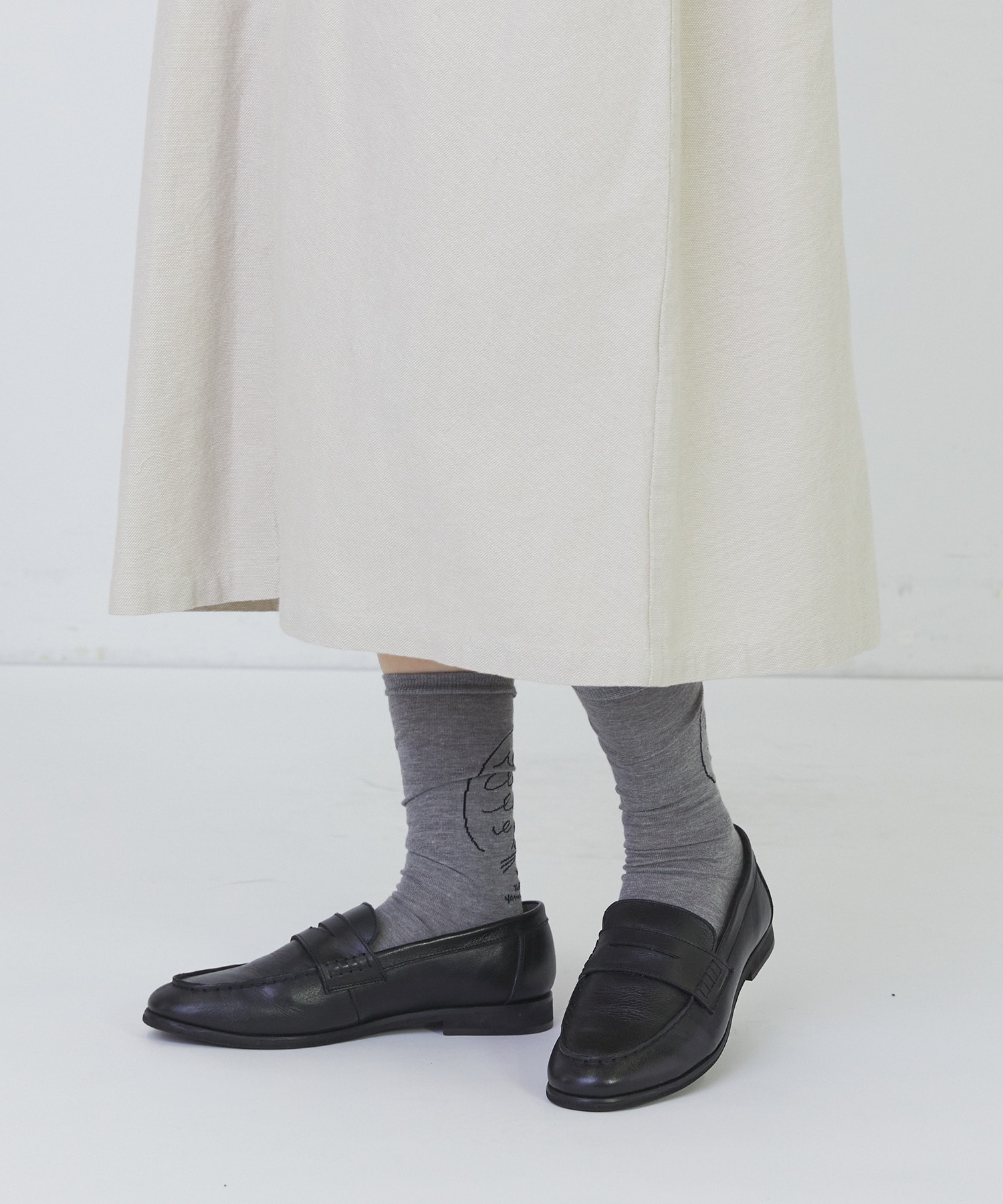 【congés payés】ichiro yamaguciコラボソックス 詳細画像 ブラック 4