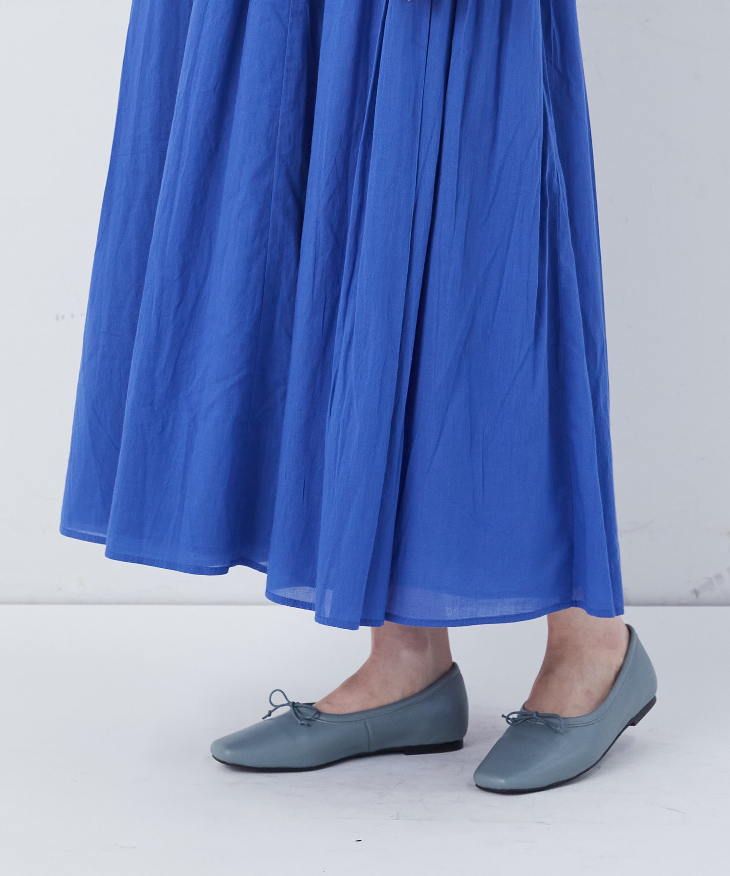 【congés payés】2重布帛ノースリーブワンピース 詳細画像 ブラック 35