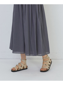 【congés payés】２重布帛ドルマンスリーブワンピース 詳細画像 ブラック 25