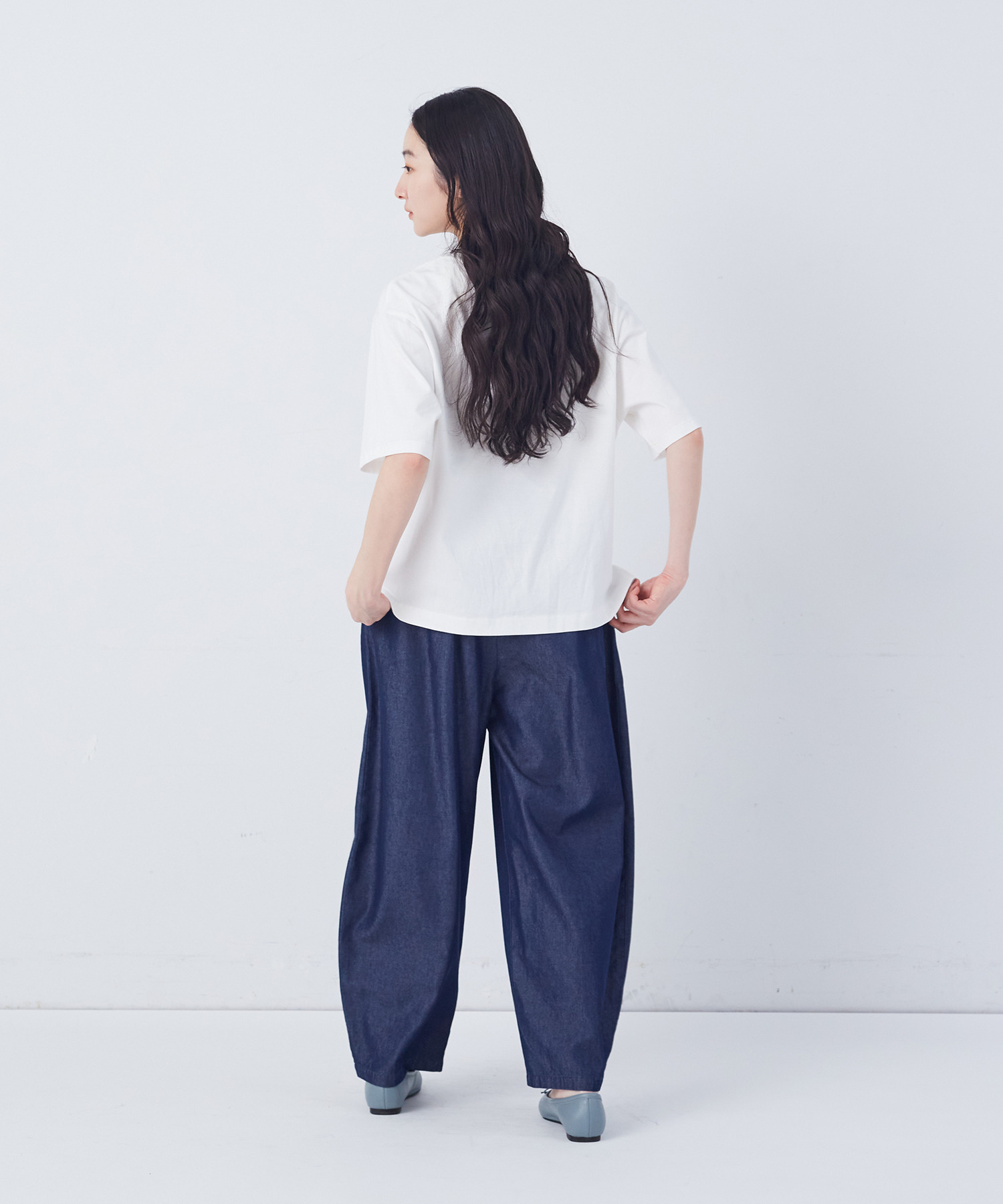 【congés payés】ベジタブルプリントTシャツ 詳細画像 ベージュ 17