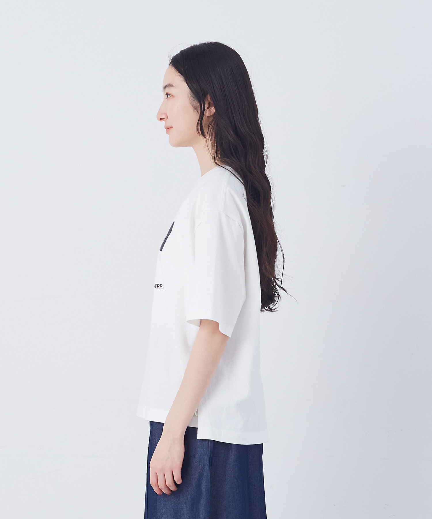 【congés payés】ベジタブルプリントTシャツ 詳細画像 ベージュ 20