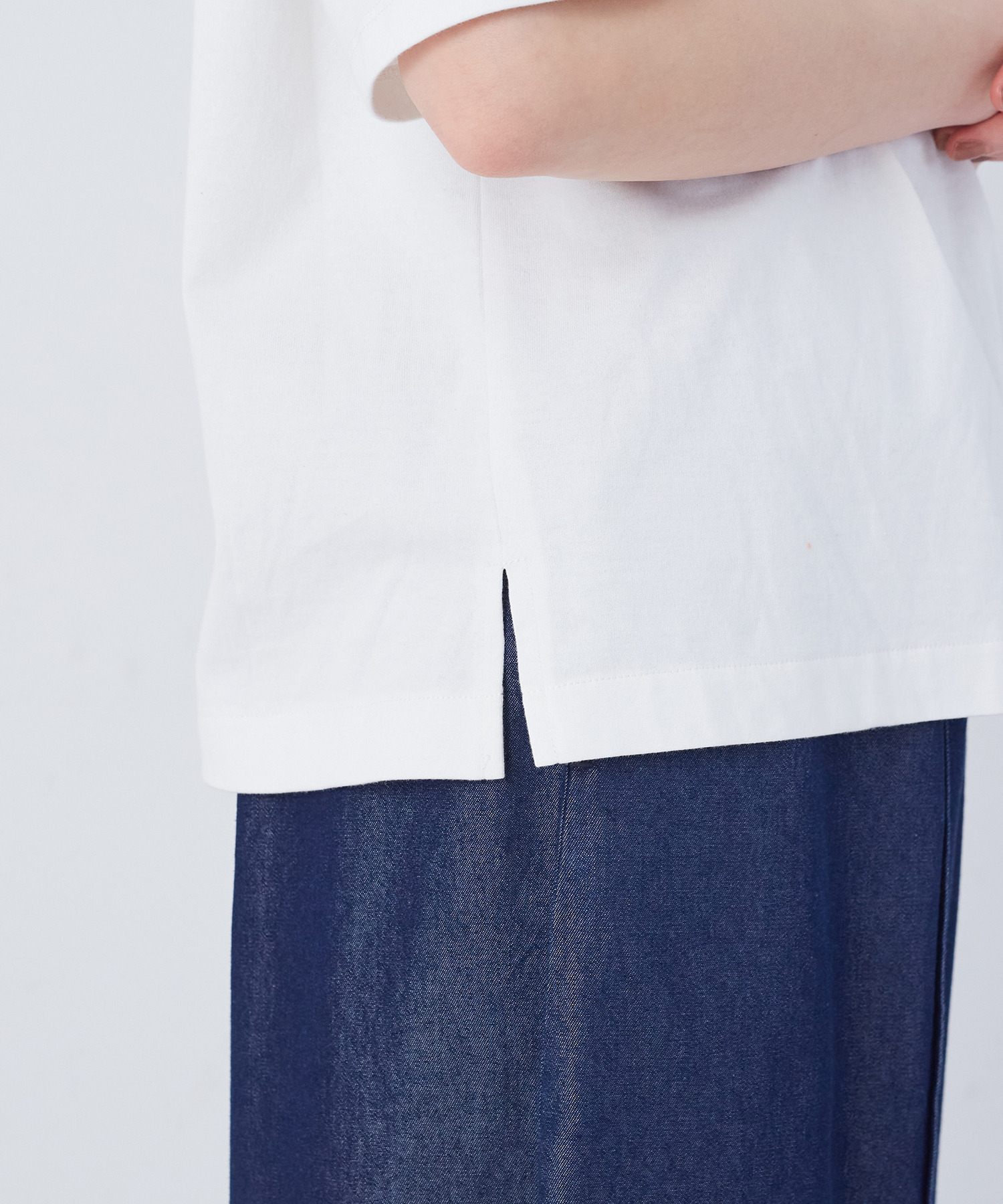 【congés payés】ベジタブルプリントTシャツ 詳細画像 ベージュ 25