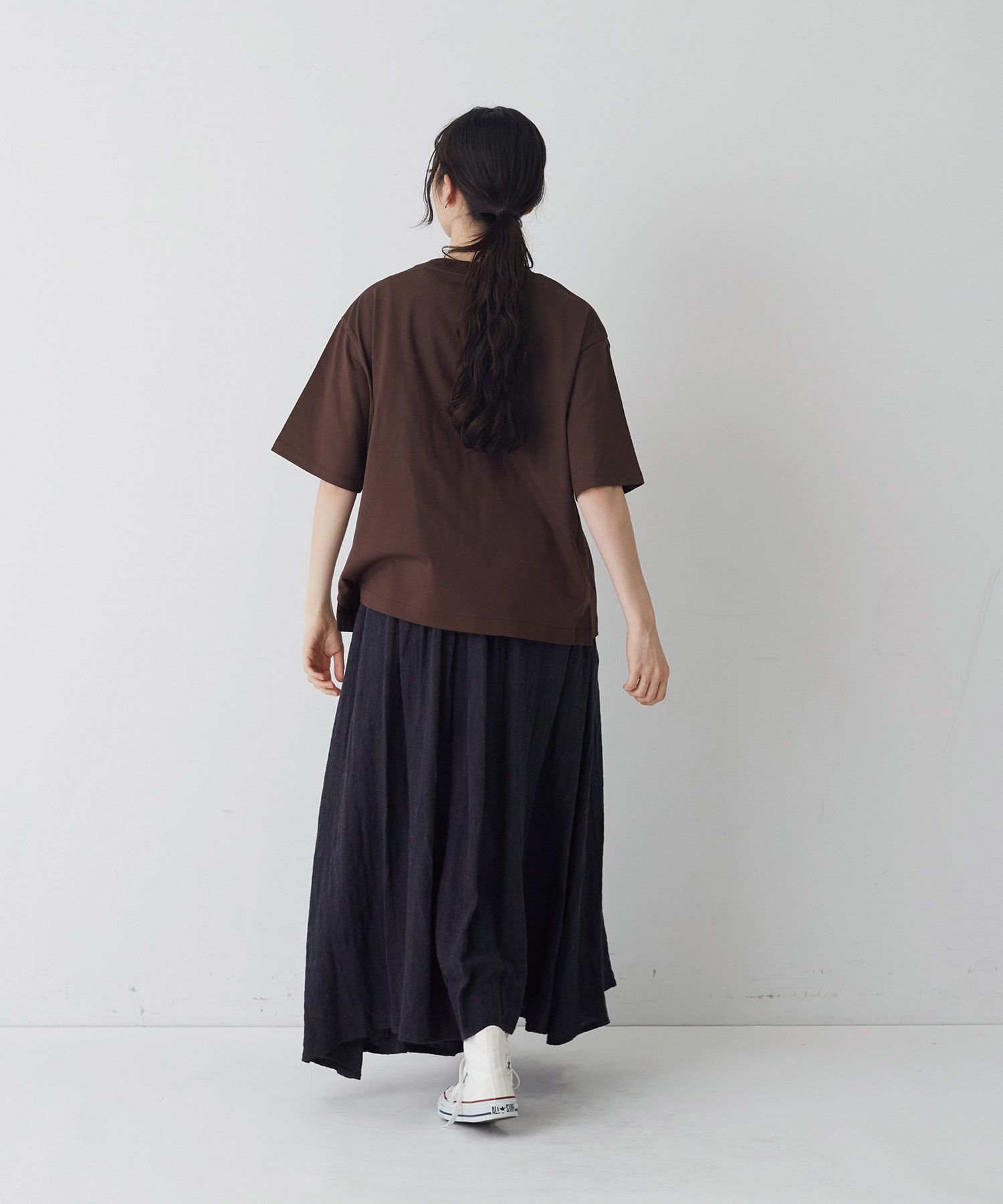 【congés payés】ベジタブルプリントTシャツ 詳細画像 ベージュ 33