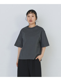 【congés payés】ドロップショルダーベーシックＴシャツ 詳細画像 チャコールグレー 11