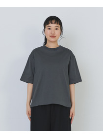 【congés payés】ドロップショルダーベーシックＴシャツ 詳細画像 チャコールグレー 12