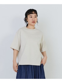 【congés payés】ドロップショルダーベーシックＴシャツ 詳細画像 チャコールグレー 18