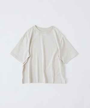 【congés payés】ドロップショルダーベーシックＴシャツ 詳細画像 ベージュ 1