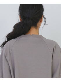 【congés payés】ボトルシルエットスリーブカットソーブラウス 詳細画像 チャコールグレー 23