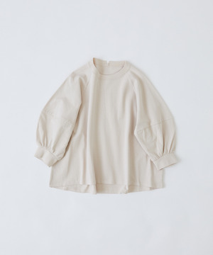 【congés payés】ボトルシルエットスリーブカットソーブラウス 詳細画像 ベージュ 1