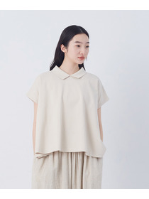 【congés payés】フレアーポロシャツ 詳細画像 チャコールグレー 18