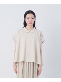 【congés payés】フレアーポロシャツ 詳細画像 チャコールグレー 19