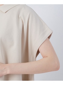 【congés payés】フレアーポロシャツ 詳細画像 チャコールグレー 24