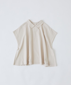 【congés payés】フレアーポロシャツ 詳細画像 ベージュ 1