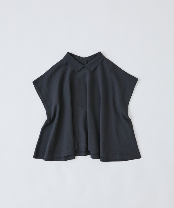 フレアーポロシャツ 詳細画像 チャコールグレー 1