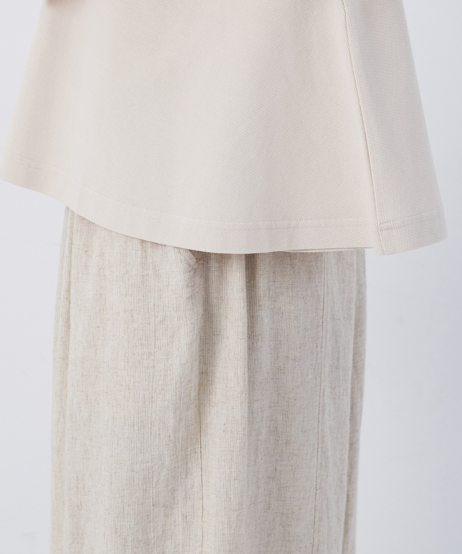 【congés payés】フレアーポロシャツ 詳細画像 チャコールグレー 26