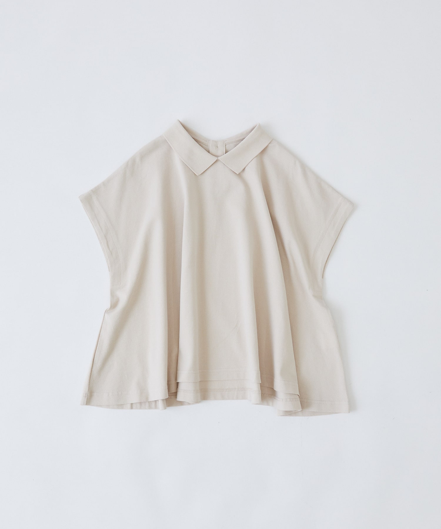 【congés payés】フレアーポロシャツ 詳細画像 ベージュ 1