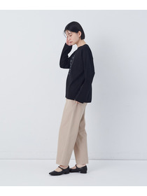 【congés payés】ichiro yamaguci.コラボ長袖Ｔシャツ 詳細画像 ブラック系その他 2