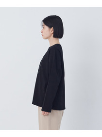 【congés payés】ichiro yamaguci.コラボ長袖Ｔシャツ 詳細画像 ブラック系その他 7