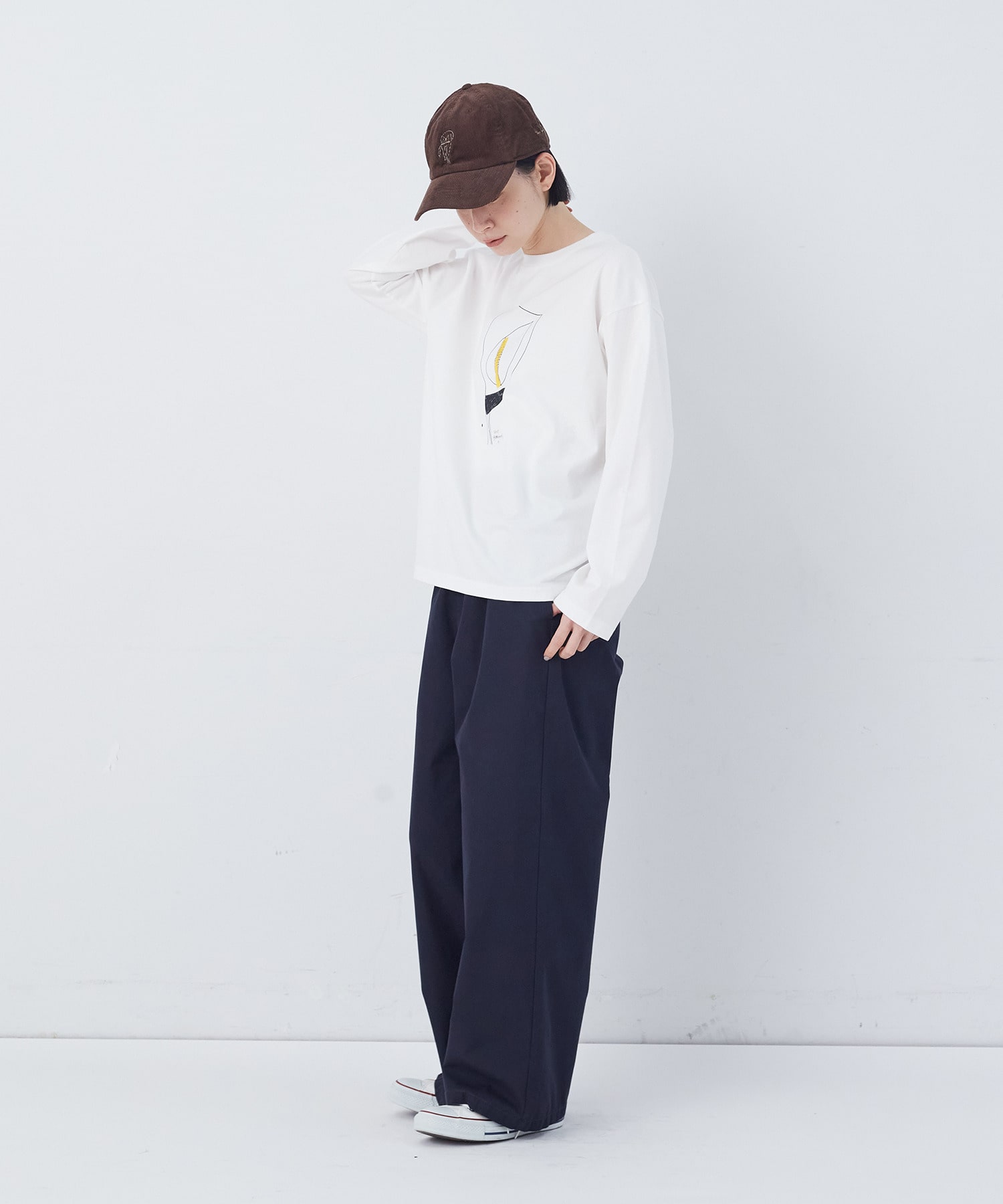 【congés payés】ichiro yamaguci.コラボ長袖Ｔシャツ 詳細画像 ブラック系その他 11