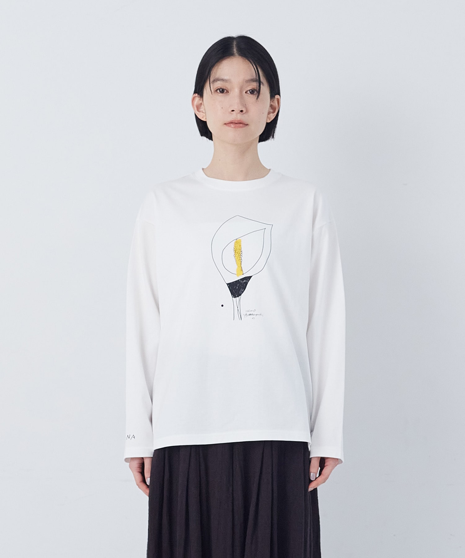 【congés payés】ichiro yamaguci.コラボ長袖Ｔシャツ 詳細画像 ブラック系その他 15