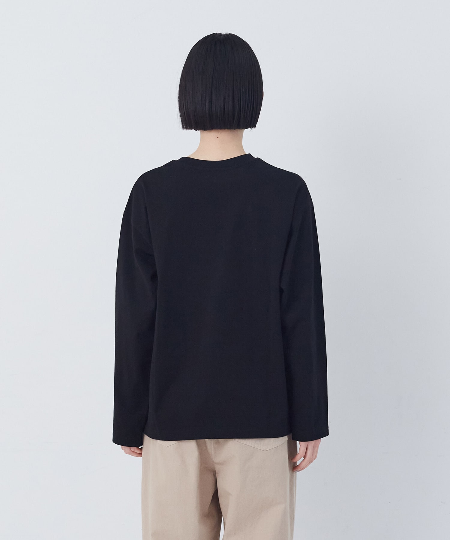 【congés payés】ichiro yamaguci.コラボ長袖Ｔシャツ 詳細画像 ブラック系その他 8