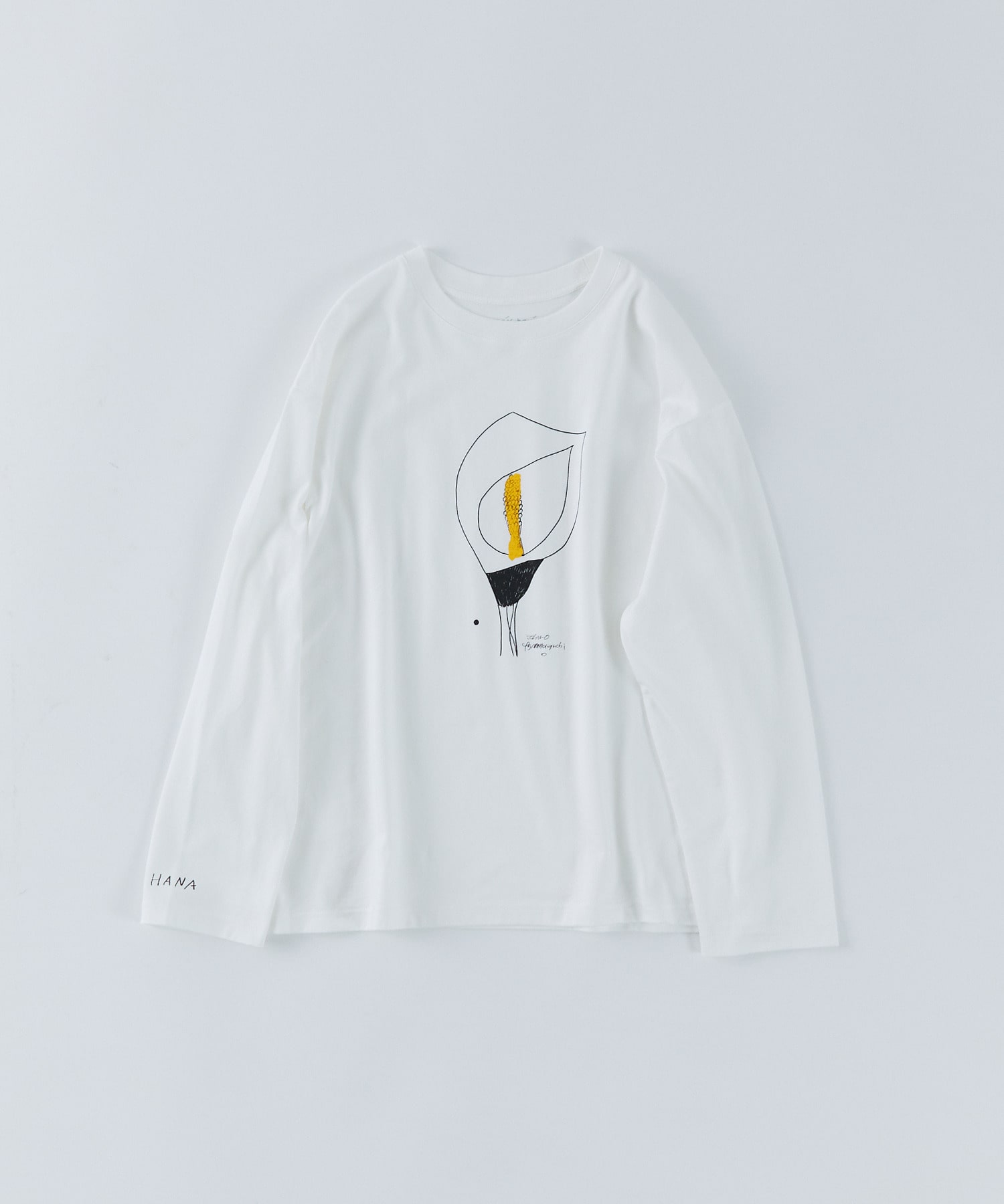 【congés payés】ichiro yamaguci.コラボ長袖Ｔシャツ 詳細画像 ホワイト系その他 1