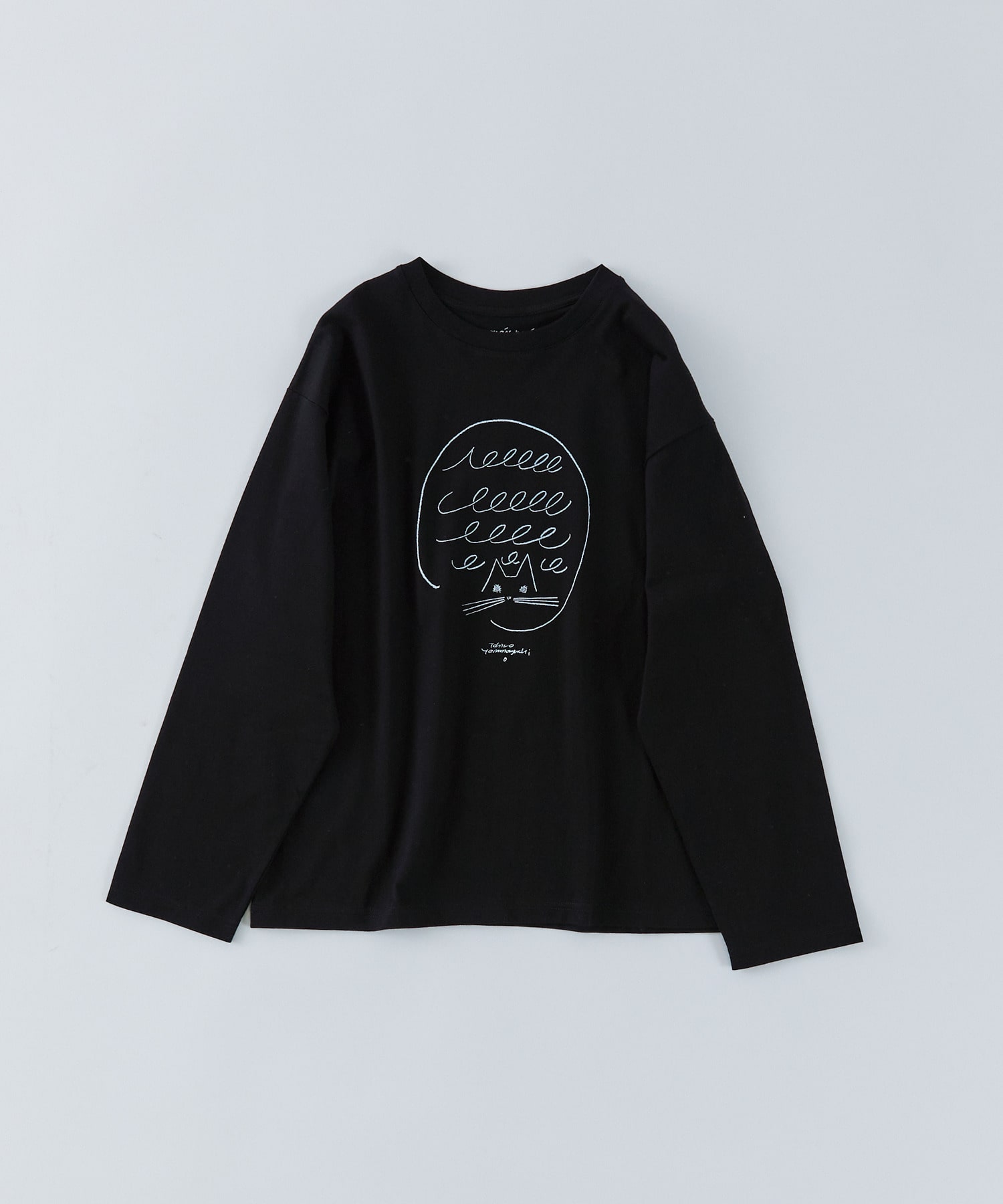 【congés payés】ichiro yamaguci.コラボ長袖Ｔシャツ 詳細画像 ブラック系その他 1