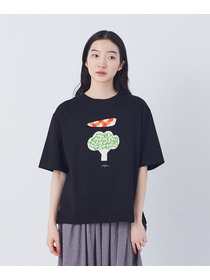 【congés payés】ichiro yamaguci.半袖Ｔシャツ 詳細画像 ブラック 11
