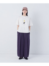 【congés payés】ichiro yamaguci.半袖Ｔシャツ 詳細画像 ブラック 15