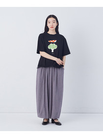 【congés payés】ichiro yamaguci.半袖Ｔシャツ 詳細画像 ブラック 8