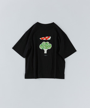 【congés payés】ichiro yamaguci.半袖Ｔシャツ 詳細画像 ブラック 1