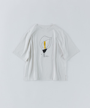 【congés payés】ichiro yamaguci.半袖Ｔシャツ 詳細画像 グレイッシュベージュ 1