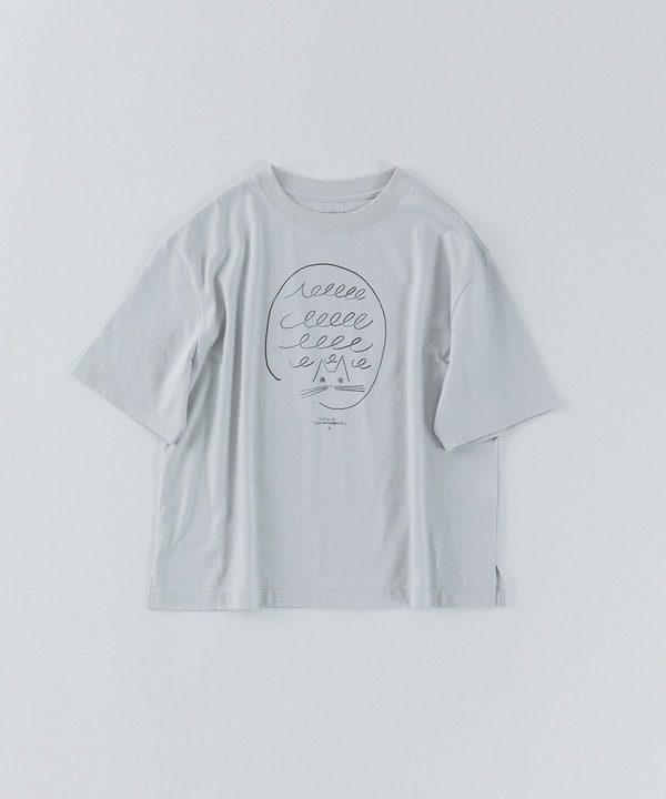 ichiro yamaguci.半袖Ｔシャツ 詳細画像 ブル－グレ－ 1