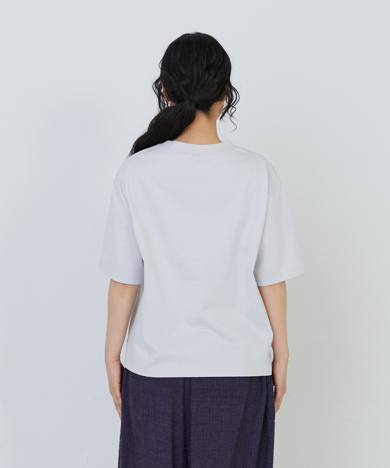 【congés payés】ichiro yamaguci.半袖Ｔシャツ 詳細画像 ブラック 7