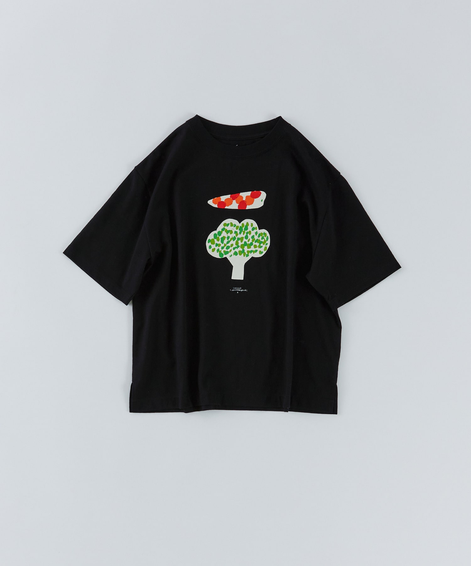 【congés payés】ichiro yamaguci.半袖Ｔシャツ 詳細画像 ブラック 1