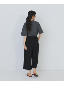 【congés payés】スムースリラックスパンツ 詳細画像 ブラック 10