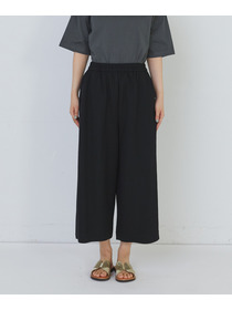 【congés payés】スムースリラックスパンツ 詳細画像 ブラック 13