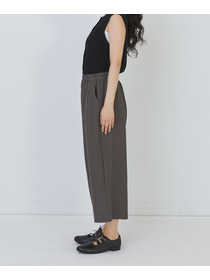 【congés payés】スムースリラックスパンツ 詳細画像 ブラック 6