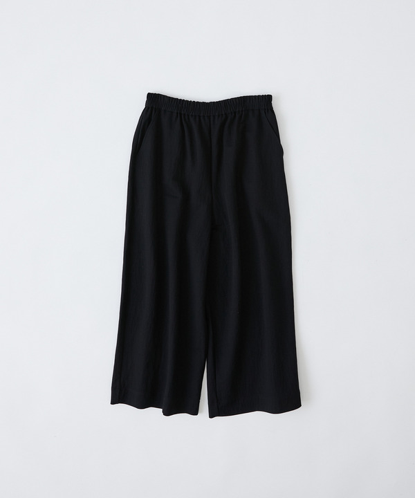 スムースリラックスパンツ 詳細画像 ブラック 1