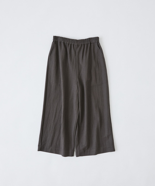 【congés payés】スムースリラックスパンツ