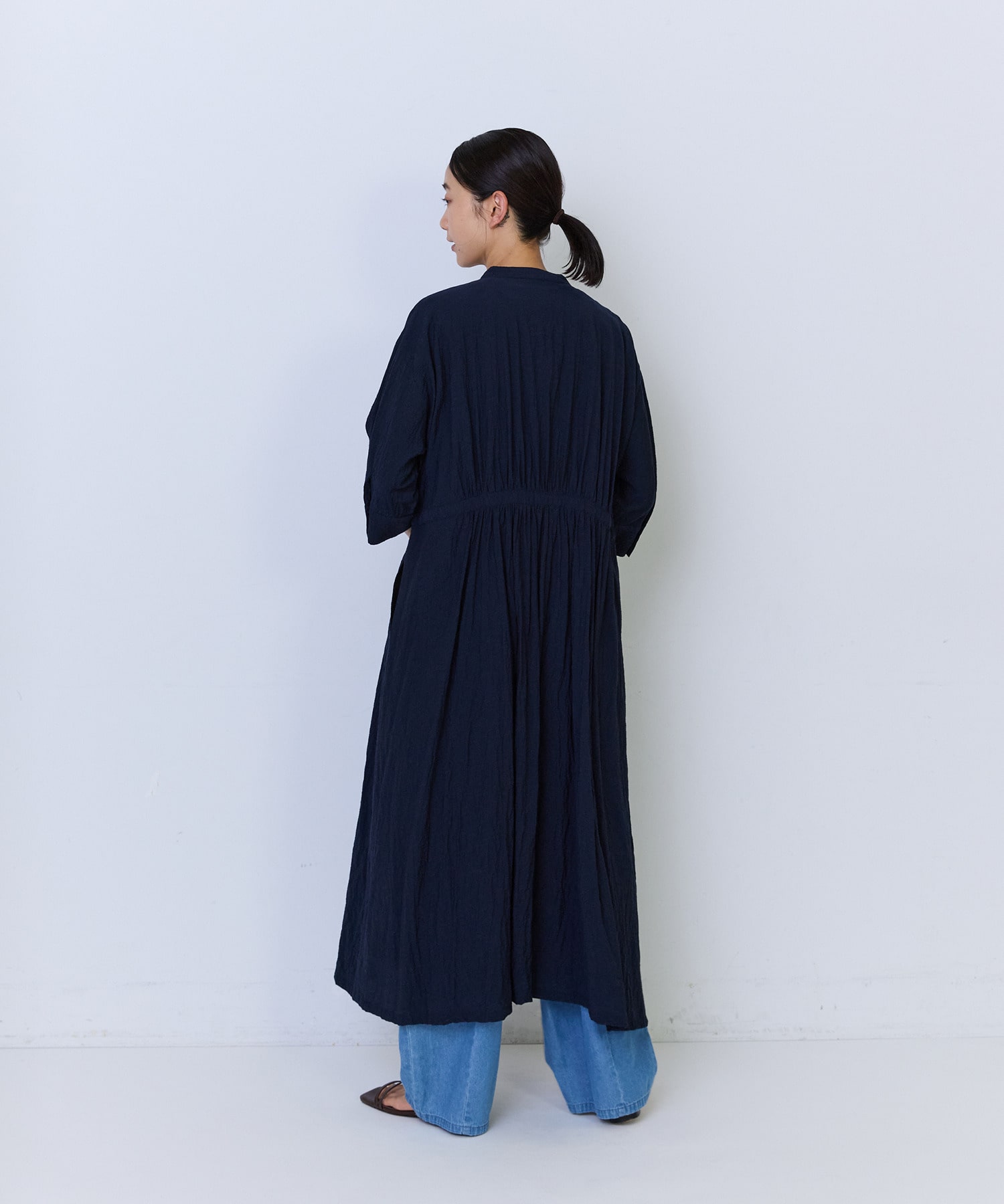 【ADIEU TRISTESSE】ミラクルウェーブワンピース 詳細画像 ネイビー 15