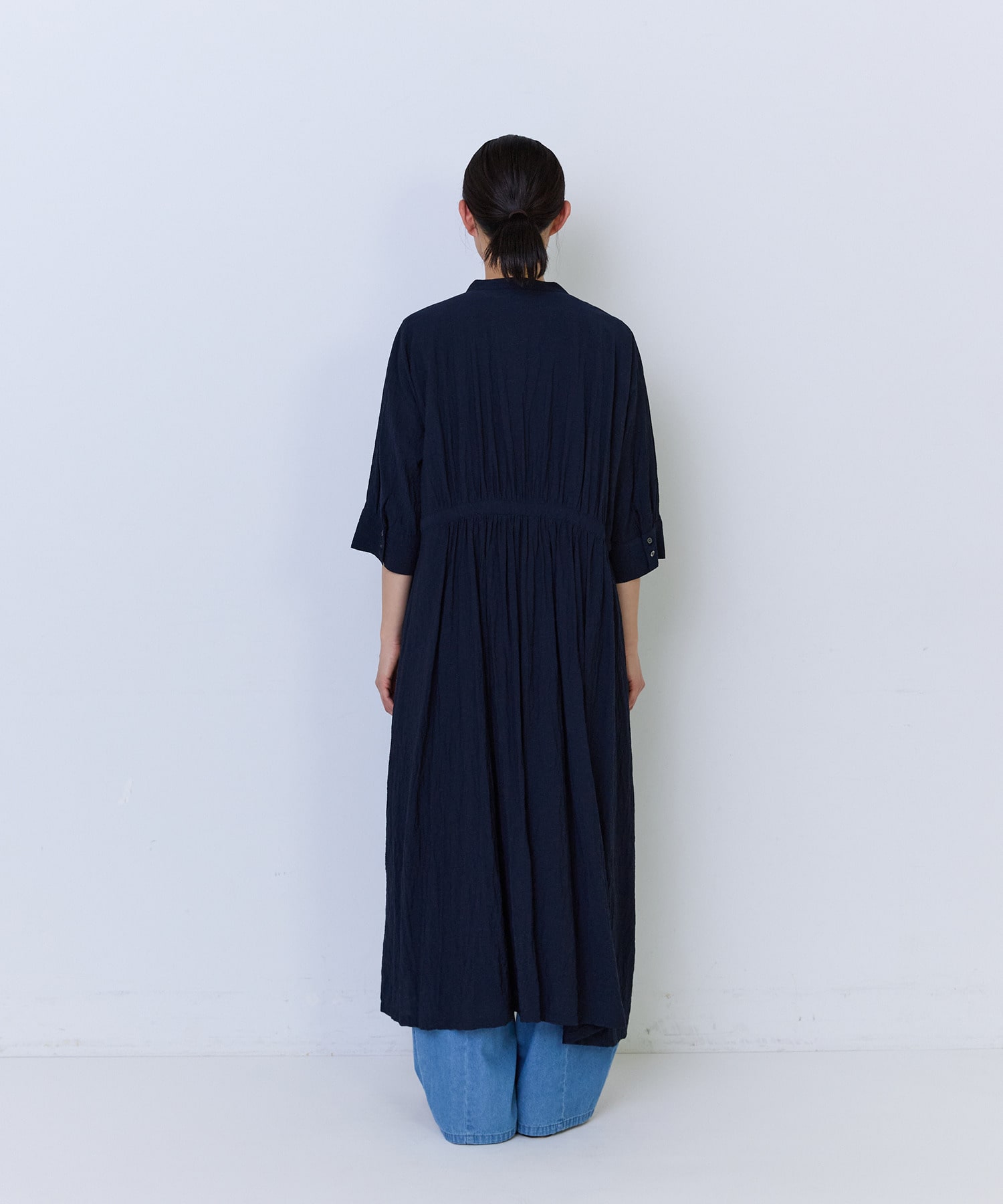 【ADIEU TRISTESSE】ミラクルウェーブワンピース 詳細画像 ネイビー 18