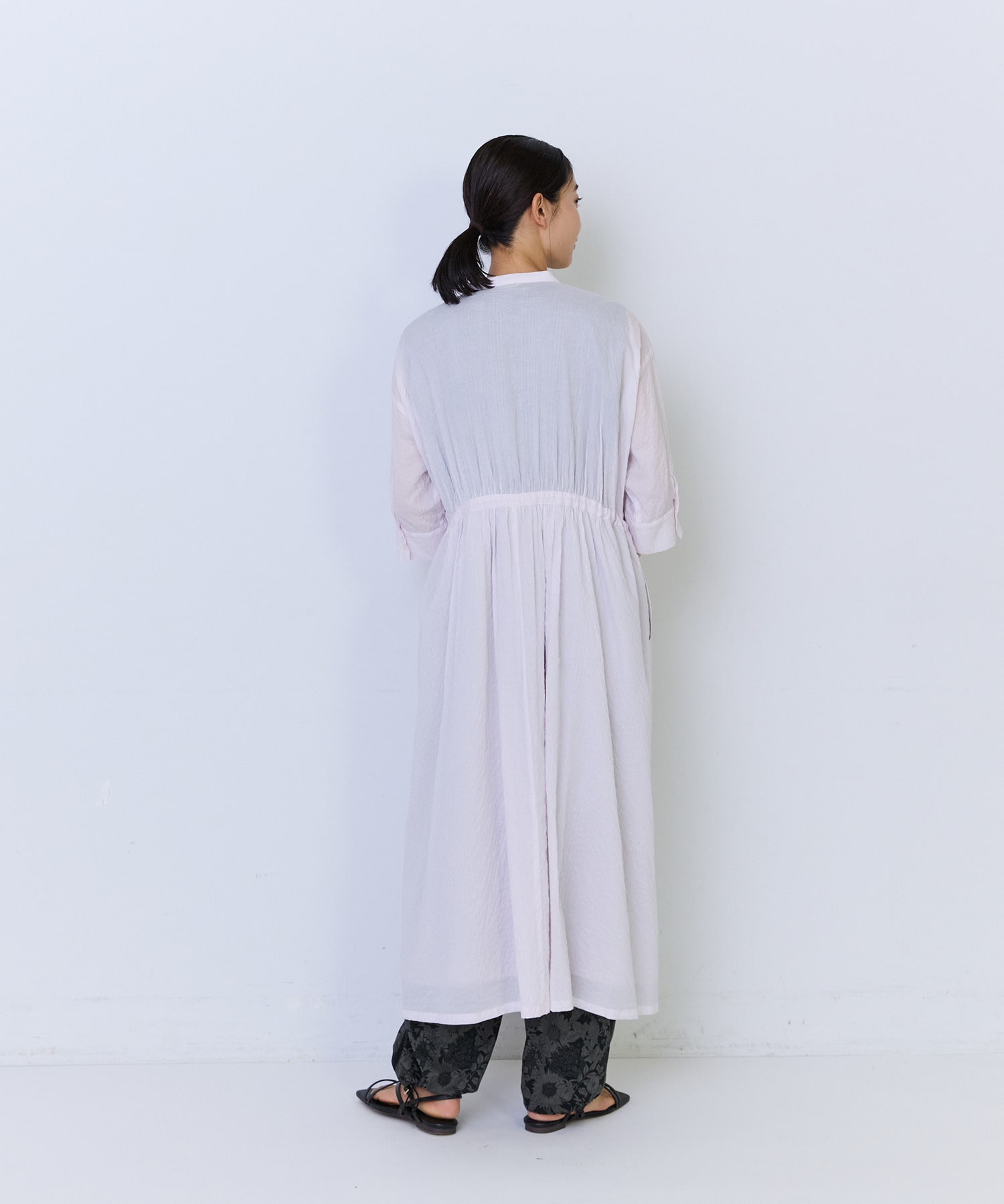 【ADIEU TRISTESSE】ミラクルウェーブワンピース 詳細画像 ネイビー 6