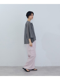 【ADIEU TRISTESSE】フレアーシルエットブラウス 詳細画像 ベージュ系その他 8