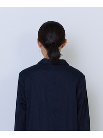 【ADIEU TRISTESSE】コットンリネンショールカラージャケット 詳細画像 ネイビー 20