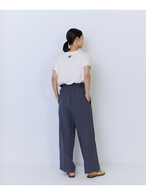 【ADIEU TRISTESSE】ポプリンストレートパンツ 詳細画像 チャコールグレー 15